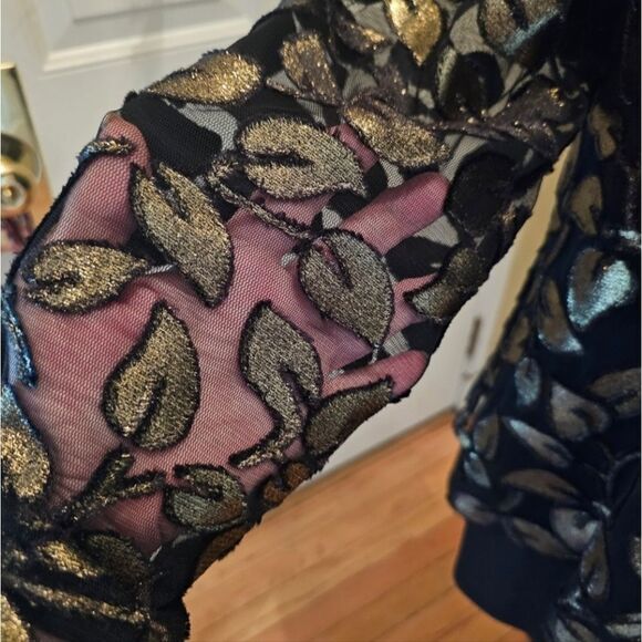 JOSEPH RIBCOFF TUNIC WITH SHEER OVERLAY - Picture 14 of 16